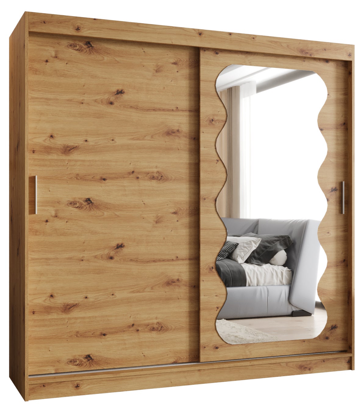 Szafa przesuwna garderoba SPOTI 200 x 62 x 200 cm Artisan - Abiks Meble