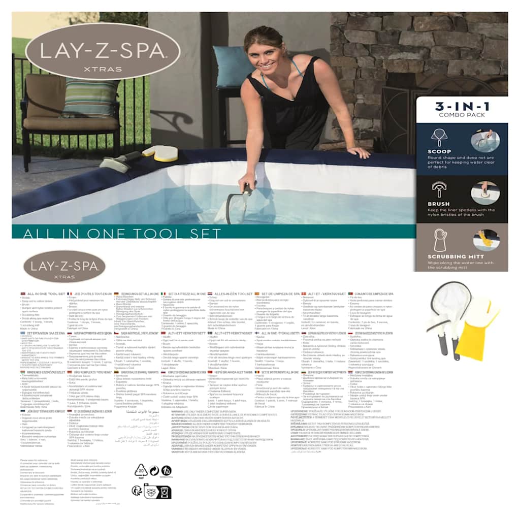 Bestway Kit nettoyage spa gonflable Lay-Z-Spa 3 pièces - 9