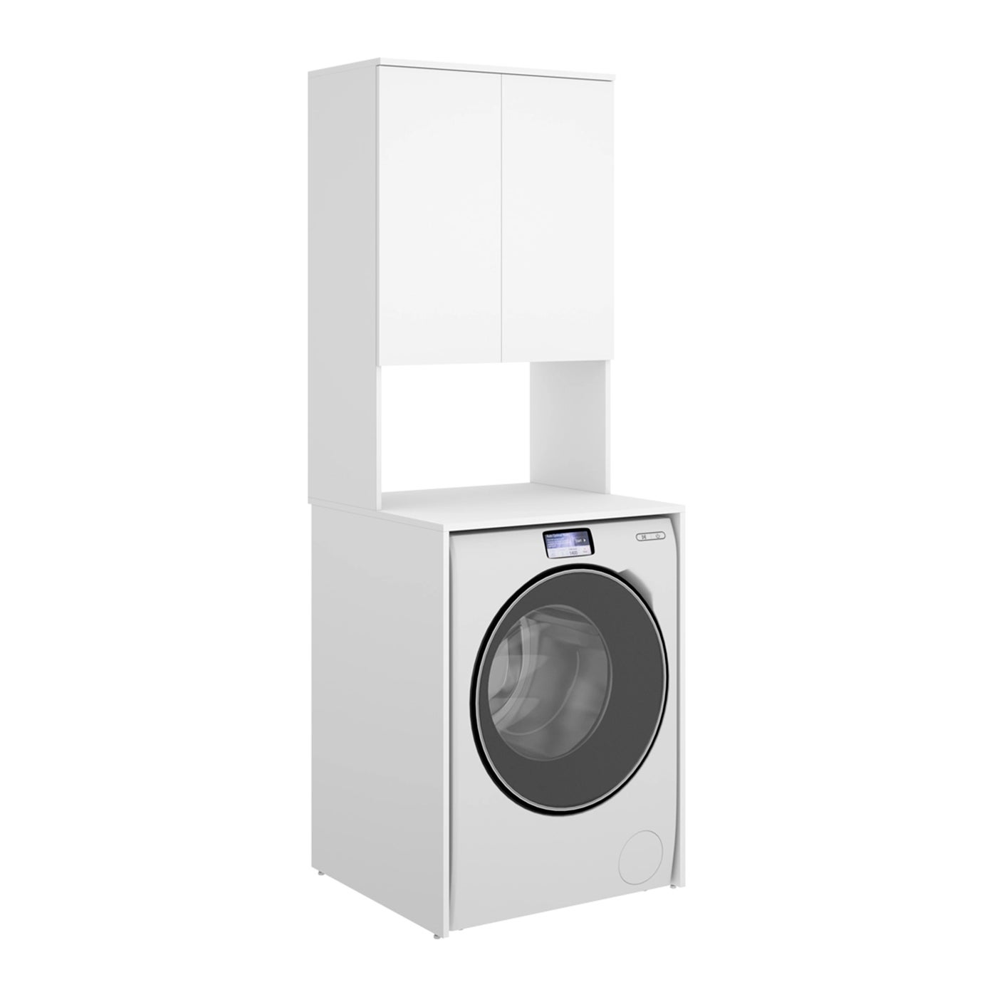 Armario para lavadora con modulo alto Fit - Blanco - Homekit - 3