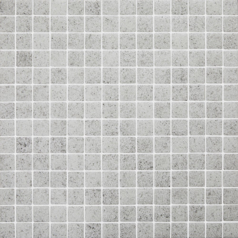 Mosaïque en émaux de verre Color gris 2.5x2.5 cm - 2