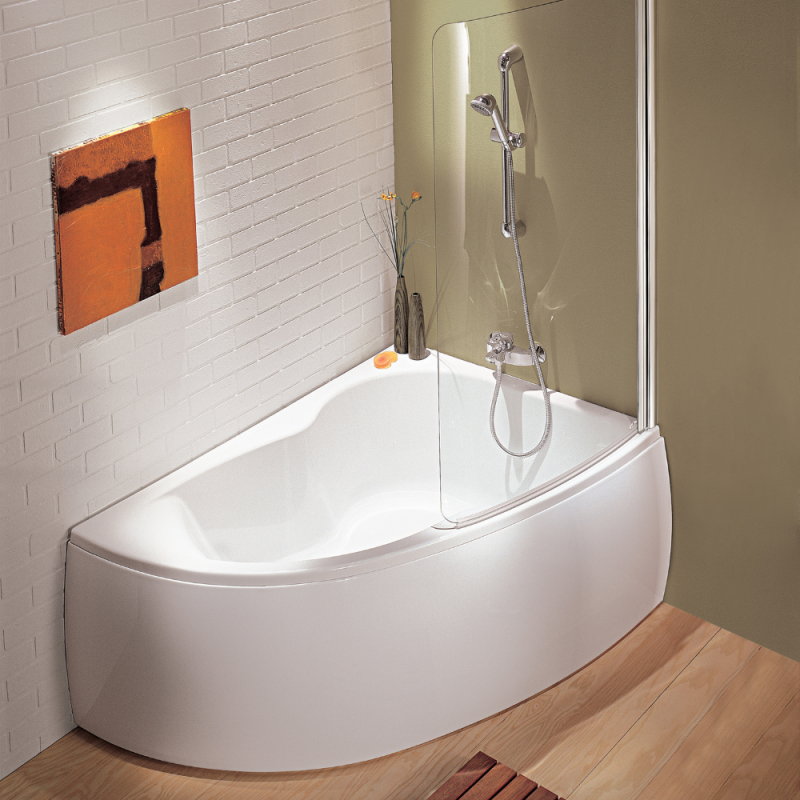 Baignoire d'angle 150 X 100 JACOB DELAFON Microméga Duo version droite - 2