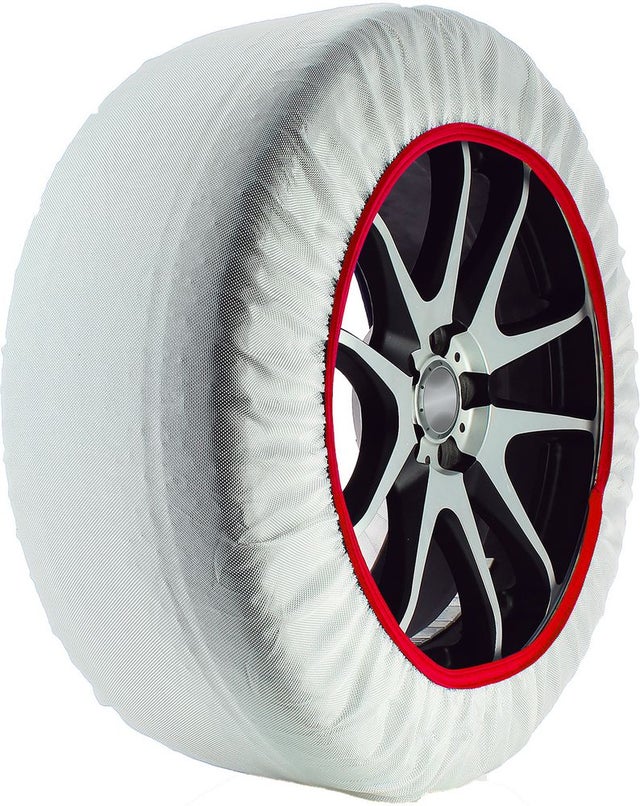 Calze da neve Taglia XL adatte per auto SUV e veicoli commerciali non danneggiano i cerchi e facili da montare