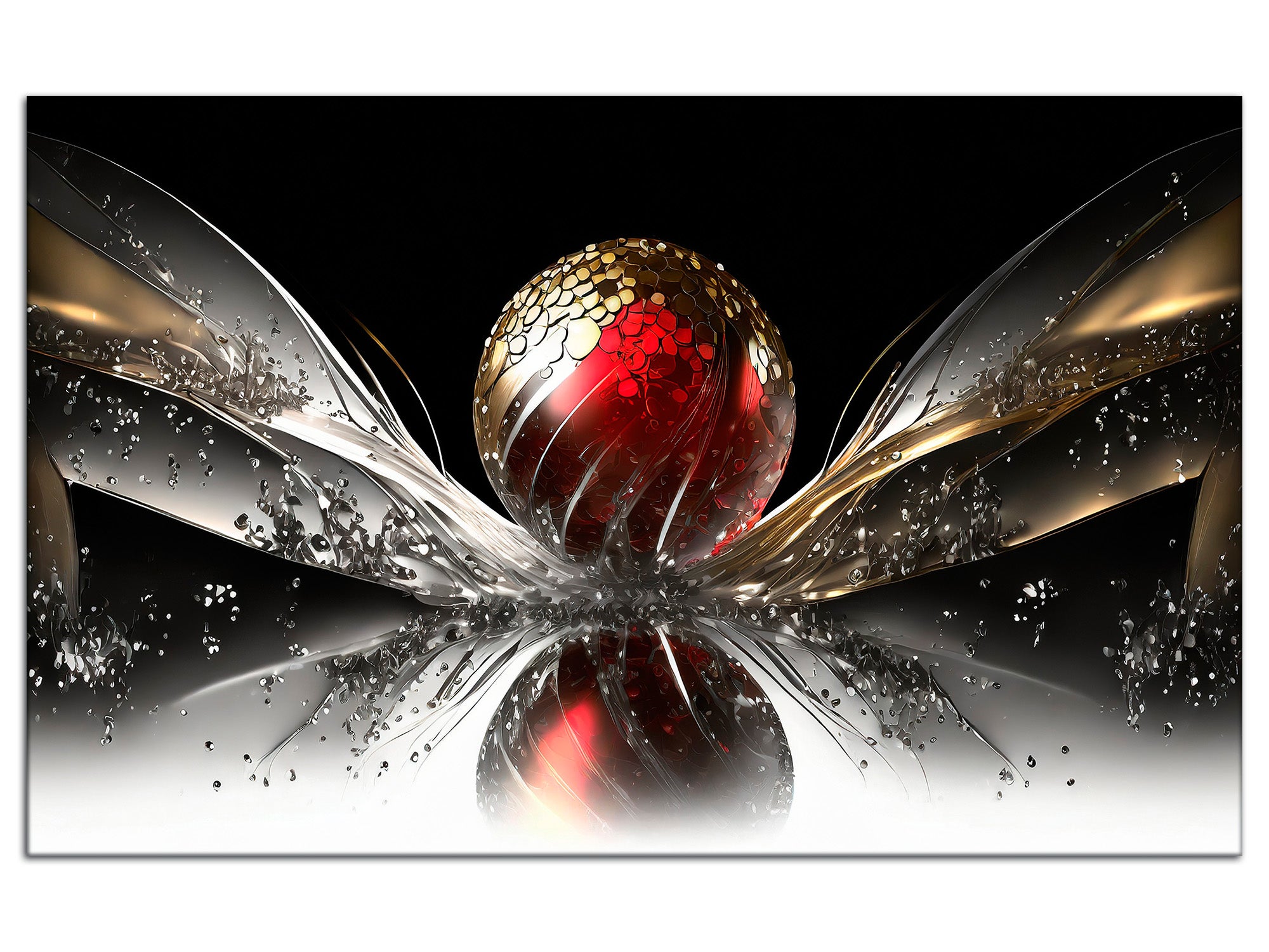 Tableau plexiglas déco Éclats d'Abstraction - 2