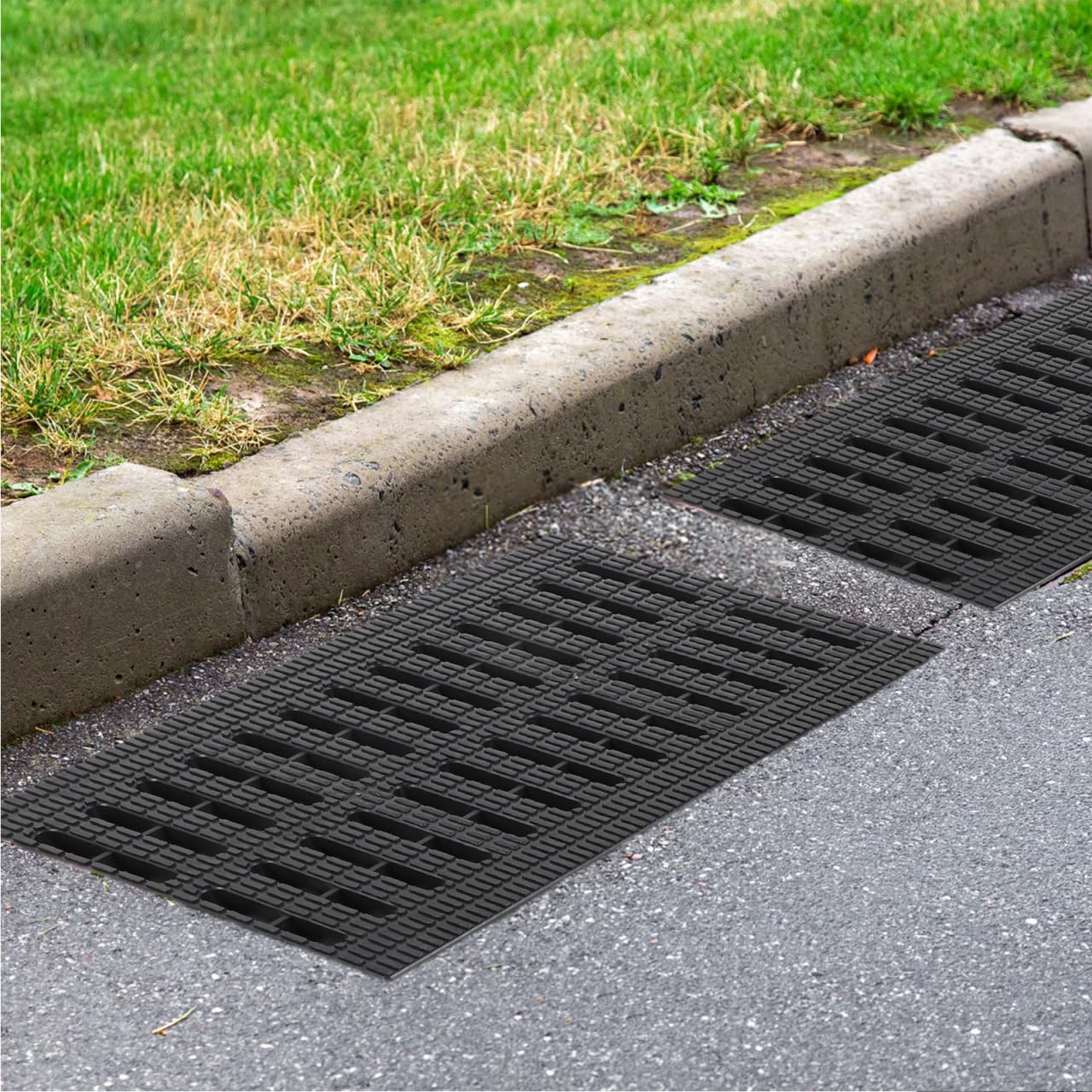 Grille De Drainage, Plastique Grille De Drainage Exterieur, Couverture D'éGout ExtéRieure Pour Jardin Garage Protection Contre Feuilles - 7