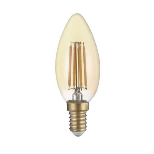 Lot De 10 Ampoules Philips Bougie E14 25W - Blanc Chaud, Mat, Dimmable, Ambiance Cosy