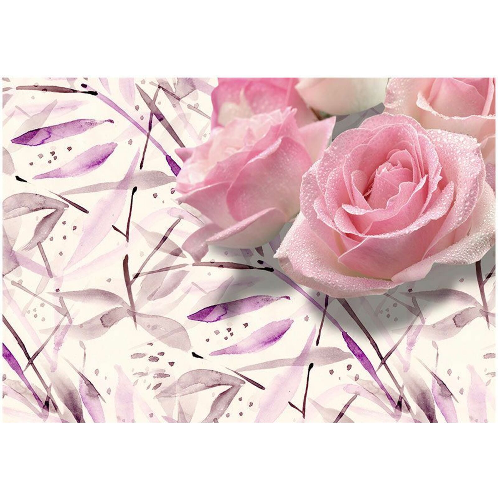 Papier peint voeux de jour de nom - 350 x 245 cm - 2