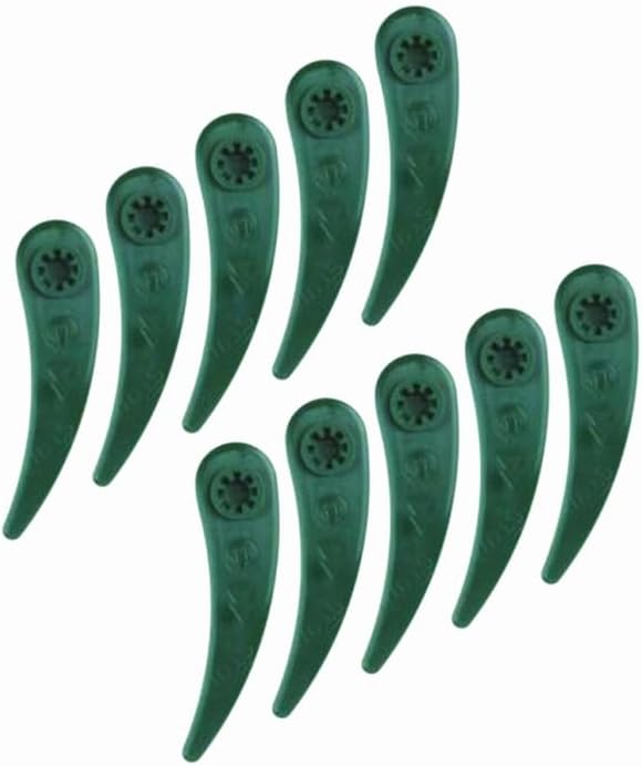 Plastikowe ostrza zamienne do kosiarki Bosch Art 23-18 Li/26-18Li, 10 x 83 mm