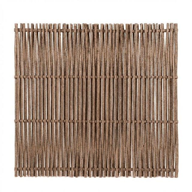 Panneau cloture noisetier en tressage vertical - H75 X L 180 cm
