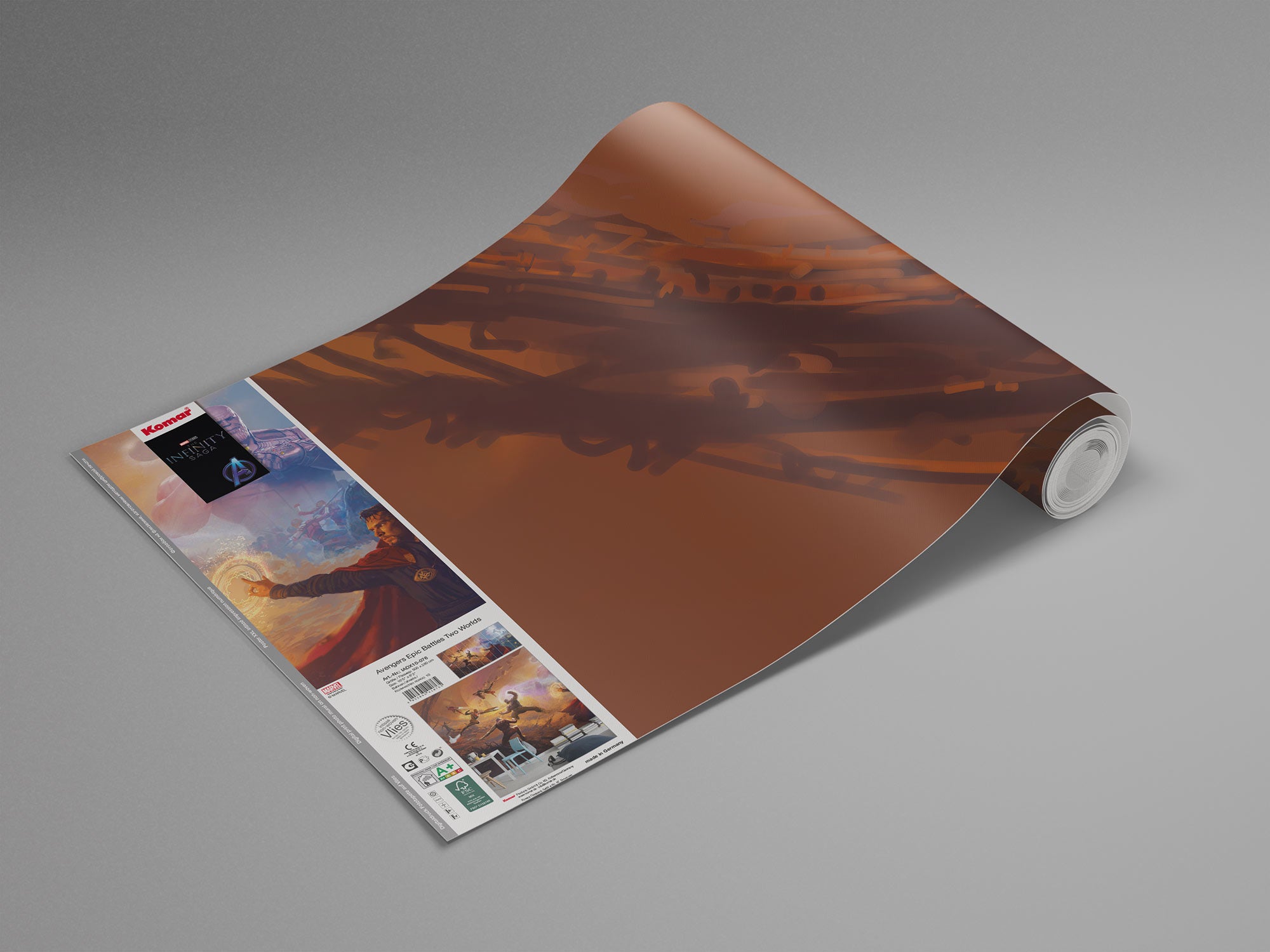 Fotomurale in tessuto non tessuto di Komar - Marvel Avengers Epic Battles Two Worlds - Dimensione: 500 x 280 cm - 5