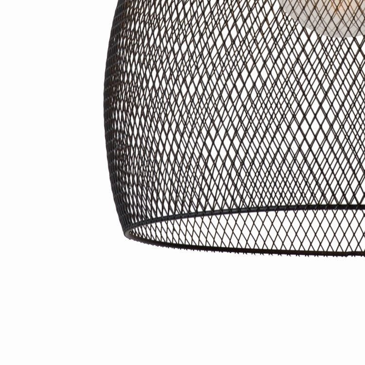 Suspension MESH - Noir - 1xE27 - Lucide - 6