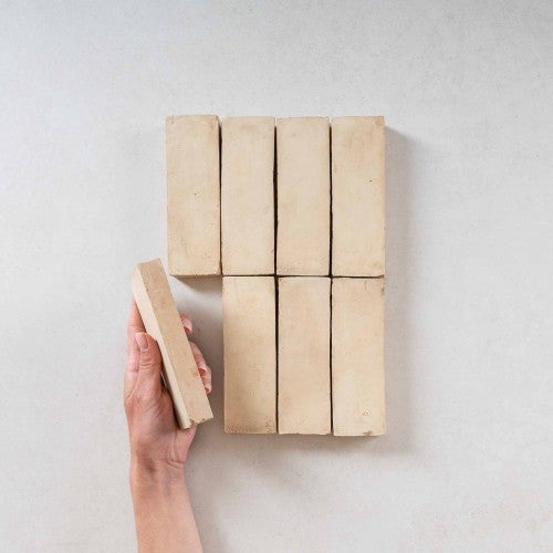 Carrelage Véritable Bejmat Marocain Naturel 4,5x14,5cm (0,66m²) - Les Carreaux de Jean - 2