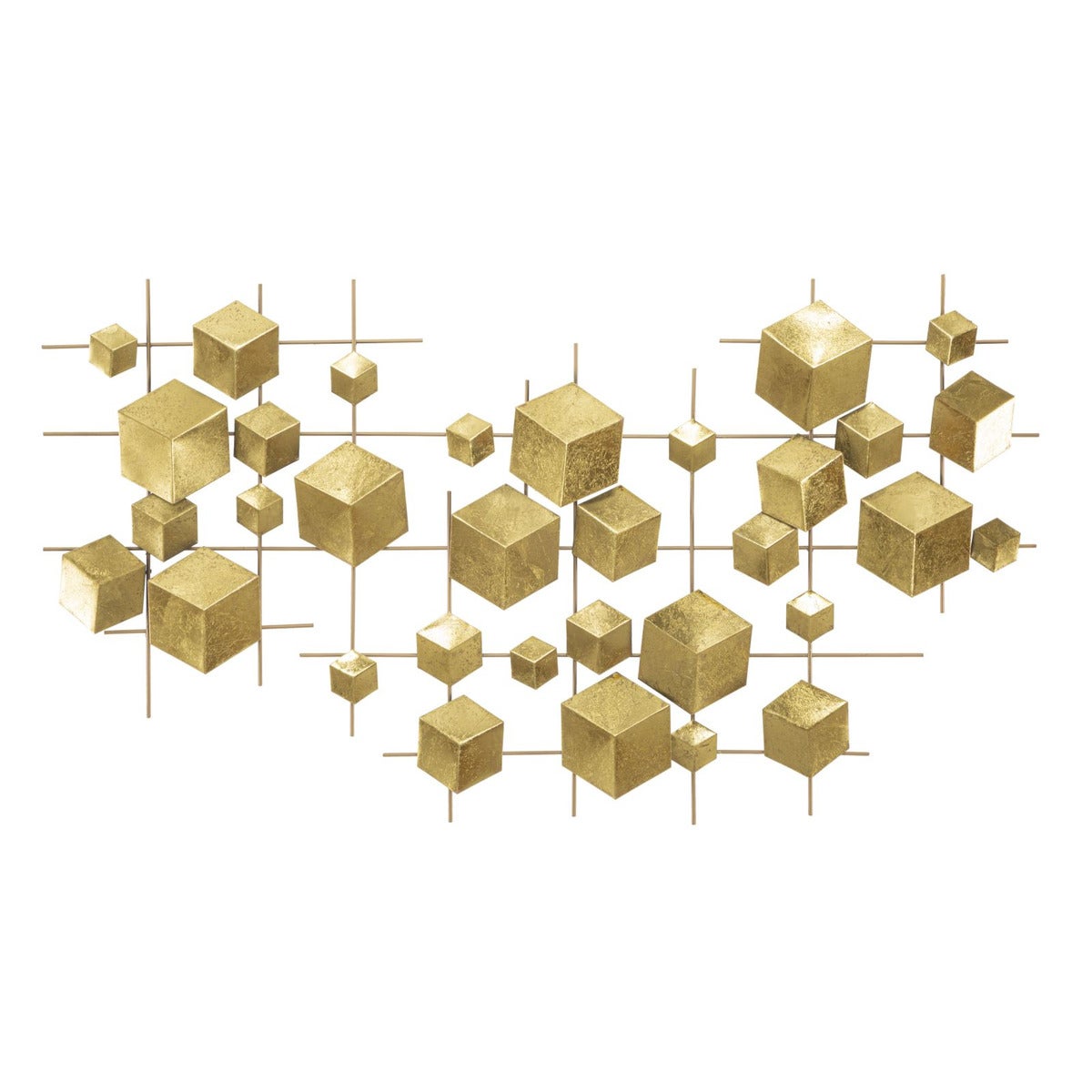 Metalowa Dekoracja 3D Koła 11, Metal, Wielokolorowy, Seven Design