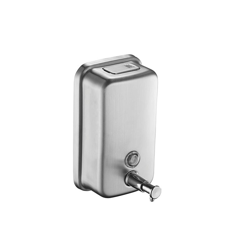 Dozownik do mydła ścienny, 1000 ml Dozownik do mydła ze stali nierdzewnej, komercyjny dozownik do mydła w płynie
