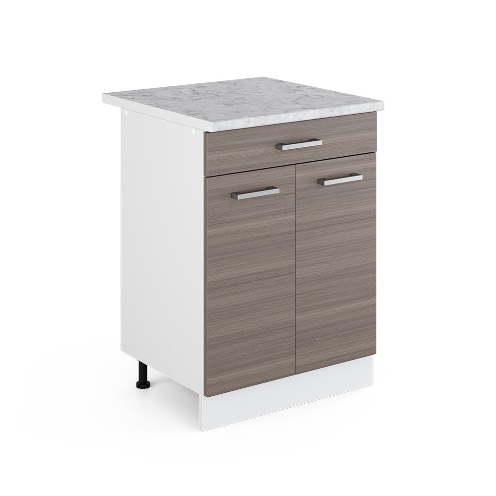 Vicco Uniwersalna jednostka bazowa R-Line, Szary, 60 cm z szufladami