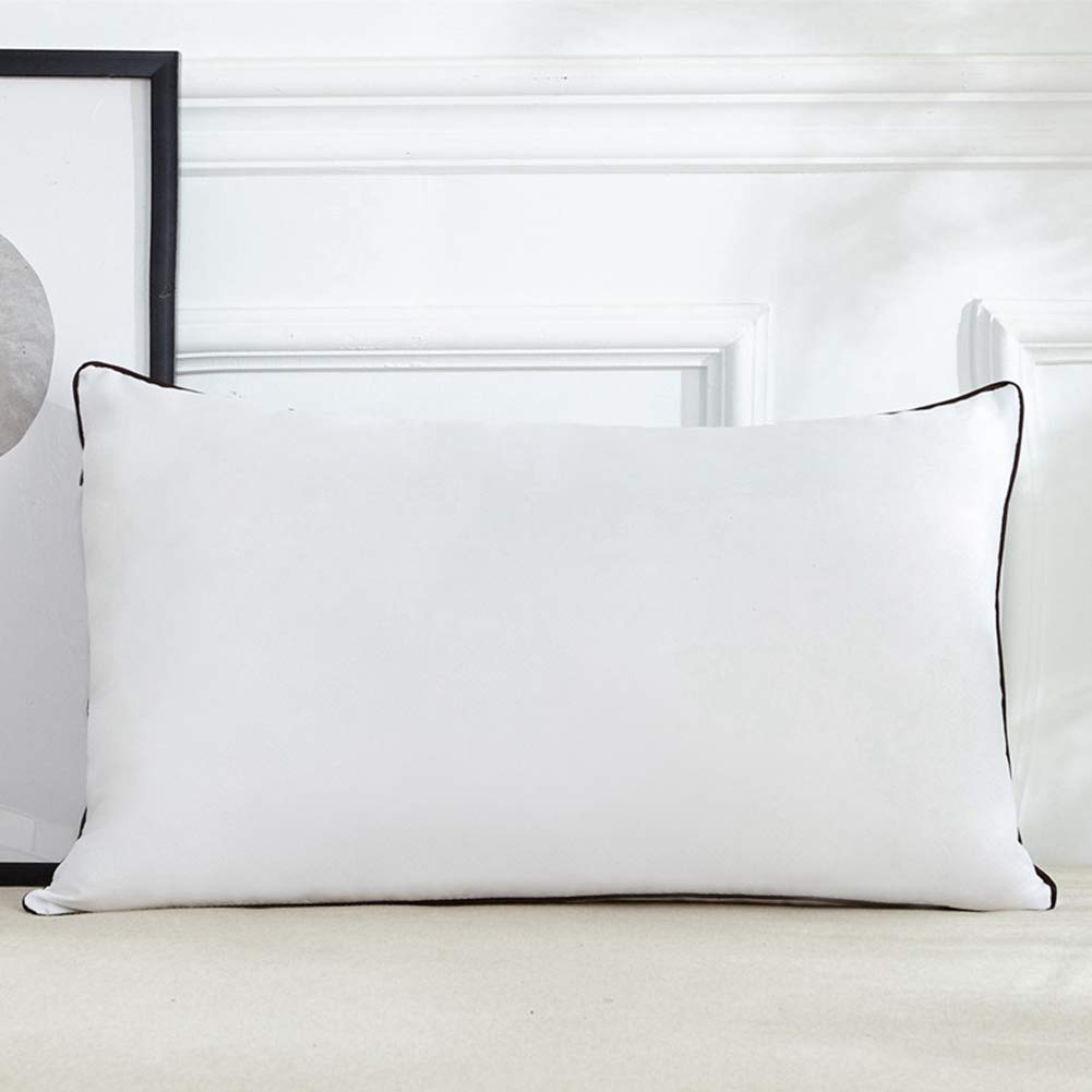 Almohada cervical ergonómica ortopédica ajustable para dormir en el cuello, para el hogar y el hotel (flor