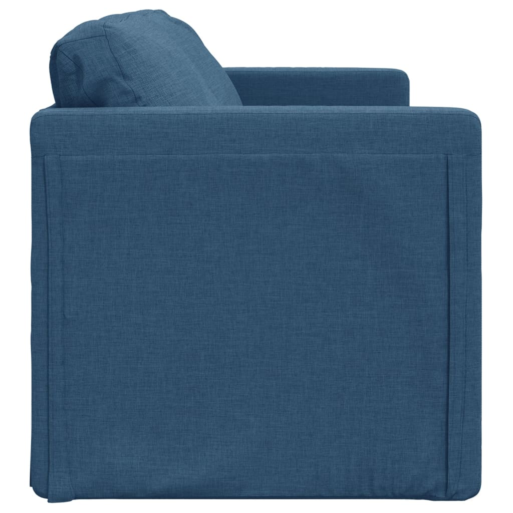 Sofá cama de chão 2 em 1 tecido azul 112x174x55 cm - COMFORTXL | Leroy ...