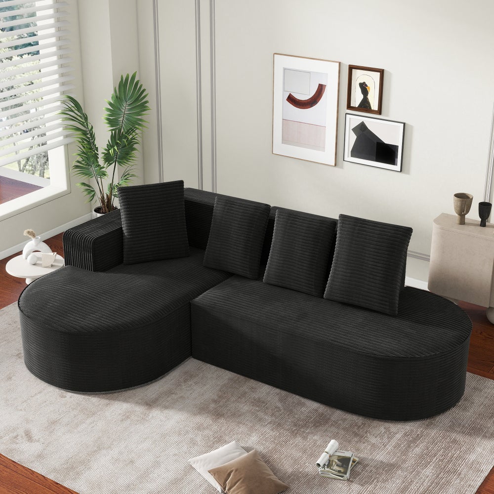 Sofa Cloud, modułowa, głębokie siedzisko, w pełni skompresowana, nie wymaga montażu