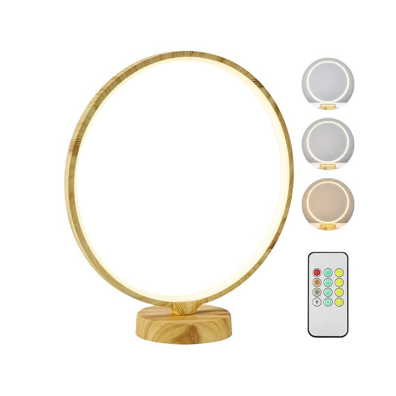 Lampe de Chevet LED Bambou Tactile 16W Dimmable - SILUMEN - 6