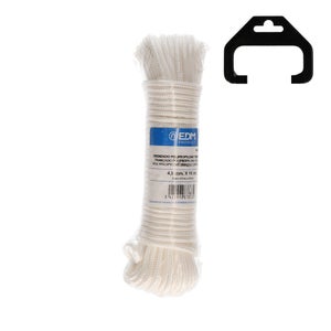 Corderie Italiane Treccia In Polipropilene Nera 10 Mm - 50 Metri, Resistente Ai Raggi UV E Con Anima In Poliestere