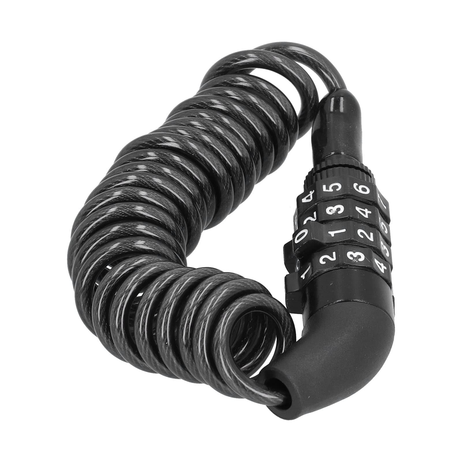 Serrure - barillet,Chaîne de câble en acier 12mm X 650mm, serrure de vélo de montagne, antivol