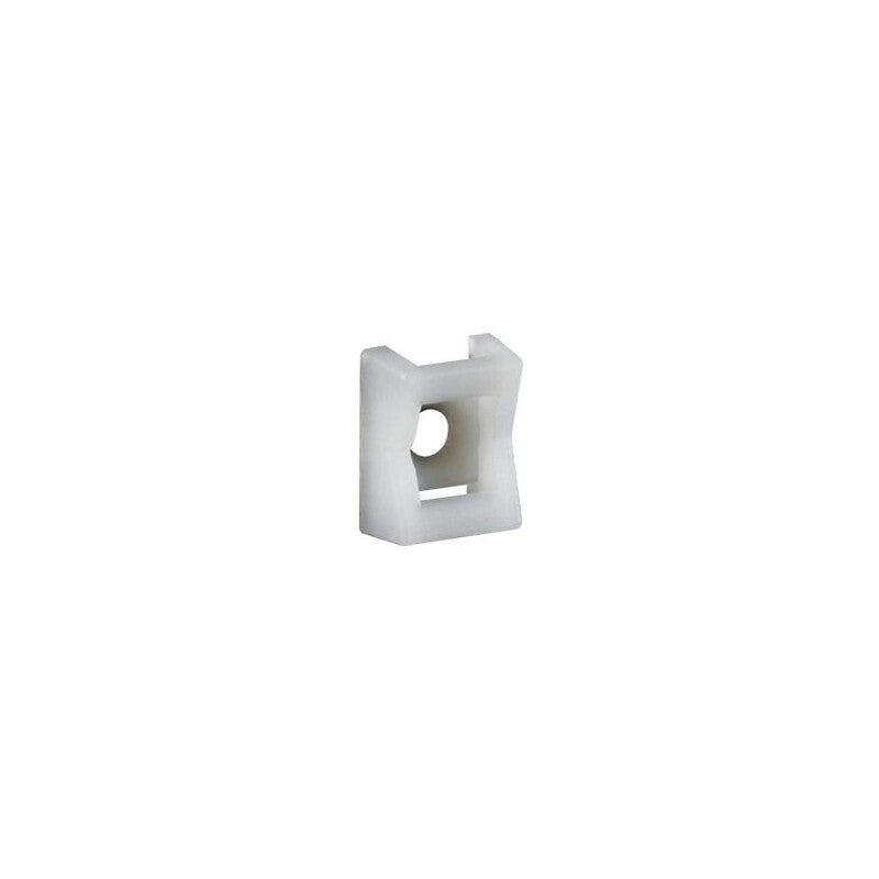 Embase sà visser 21x16,5x8,8 mm pour colliers colring largeur maxi 9 mm boîte de 100 pièces - 2