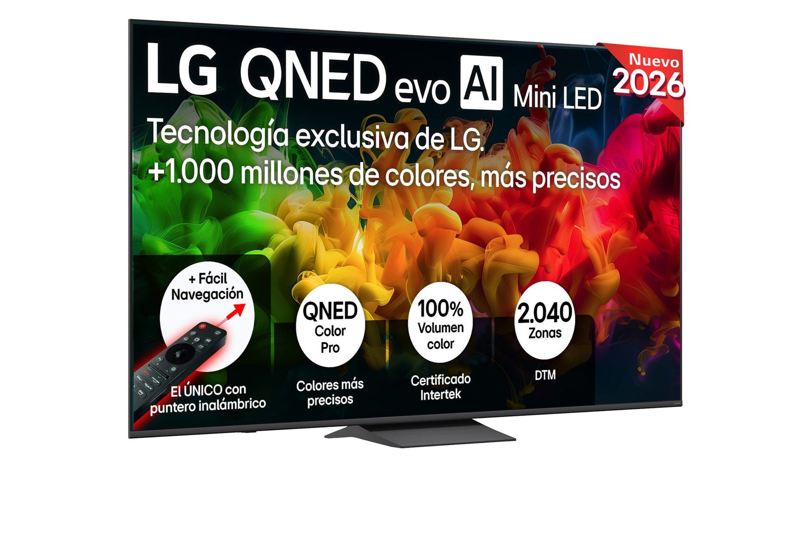 TV LG QNED MiniLED 85QNED81B6A 85" 4K UltraHD 60Hz Smart TV WebOS HDR10 Pro Antirreflejos - Imagen 5