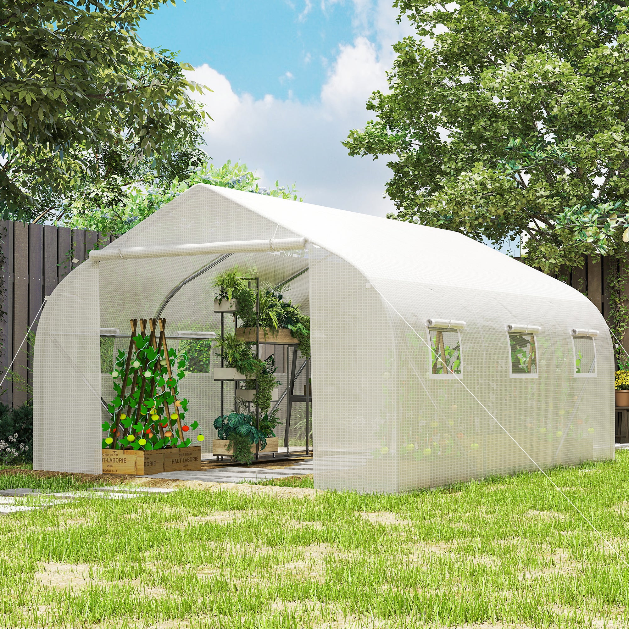 Serre de jardin Plastique Outsunny - 8