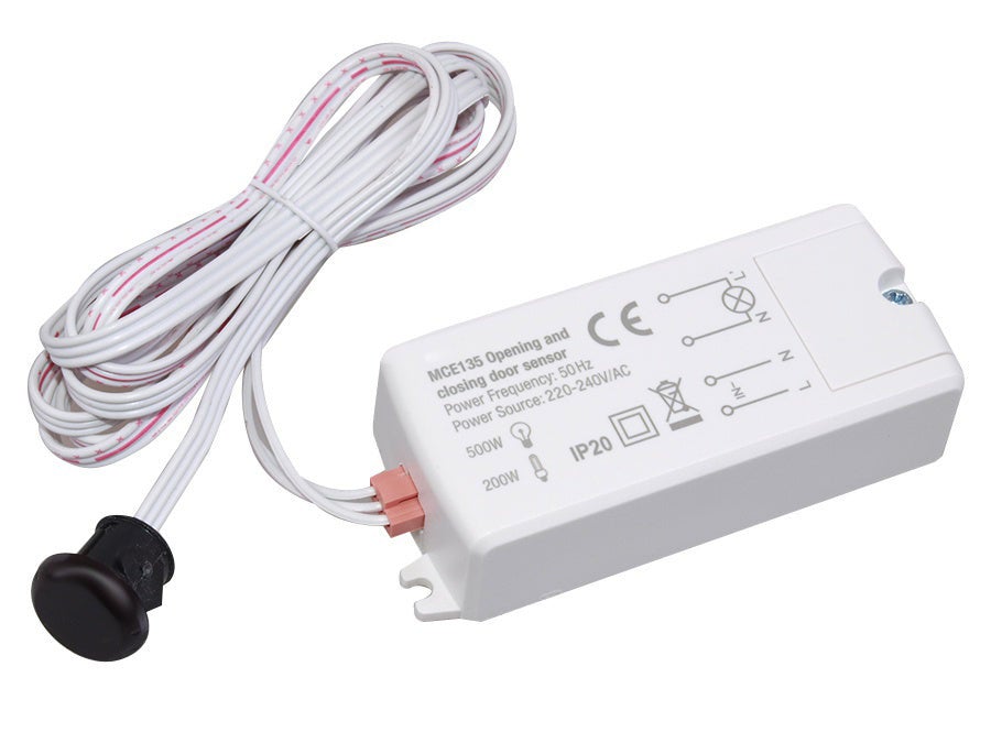 Maclean MCE 135 Sensore di Movimento a Infrarossi per Porte Rileva Il Movimento della Porta Accensione Automatico della Luce - 2