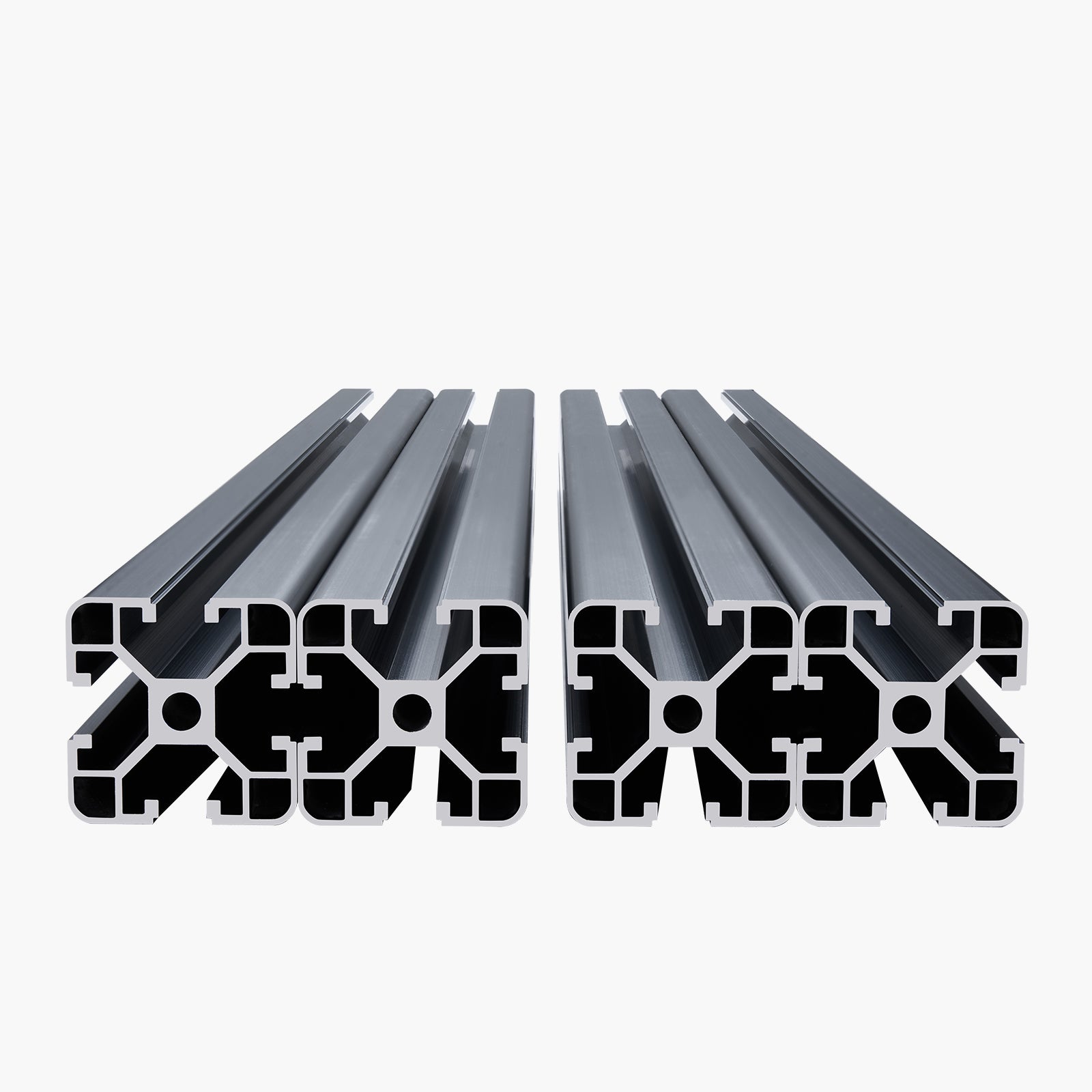 Profilés Aluminium 4040, Lot 4 Rails Linéaires Anodisés 1000 mm Rainure T, Haute Résistance, pour Imprimante 3D, CNC et Gravure Laser, Noir - 9