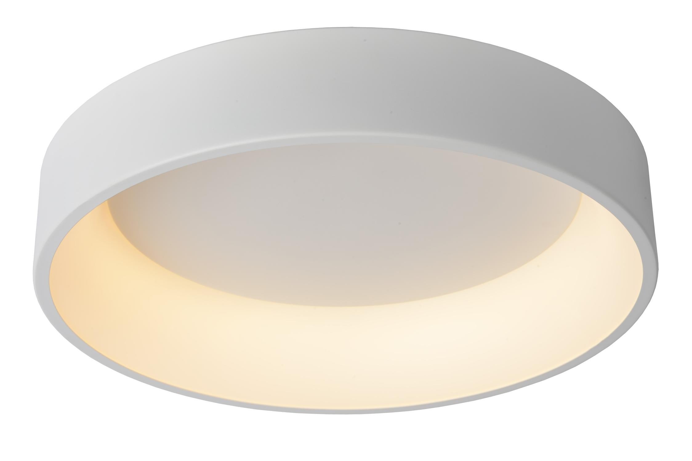 Plafon okrągły TALOWE LED 42W Ciepła biel 2520lm biały wym:13x60x60cm IP20 Lucide