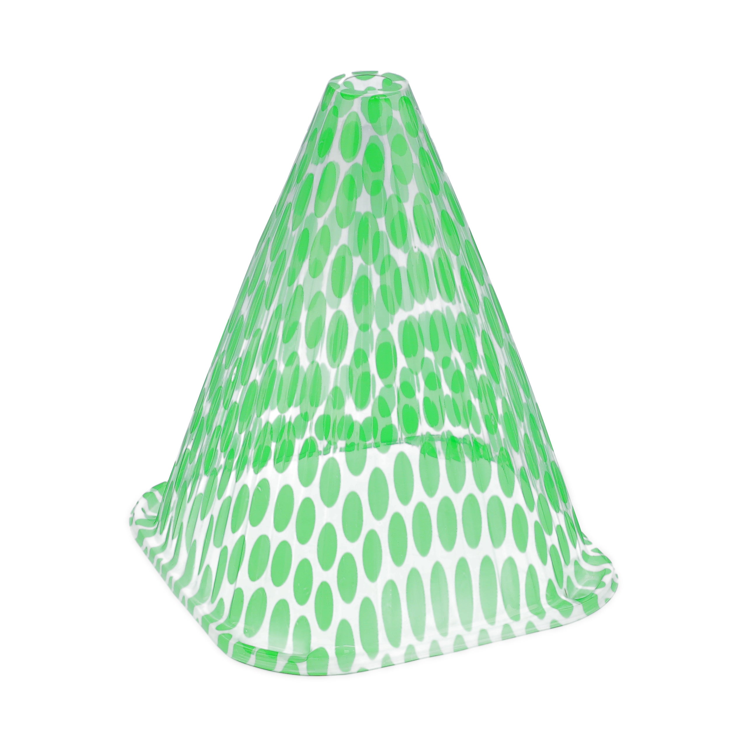 Cônes de forçage en lot de 96, protection contre escargot, gel, croissance, transparent PVC, 22x19x19 cm, vert - 8