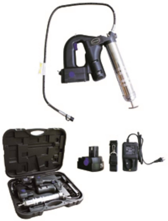 Pompe à graisse électrique 18V + 2 batteries 2Ah + chargeur - RENSON - 970244
