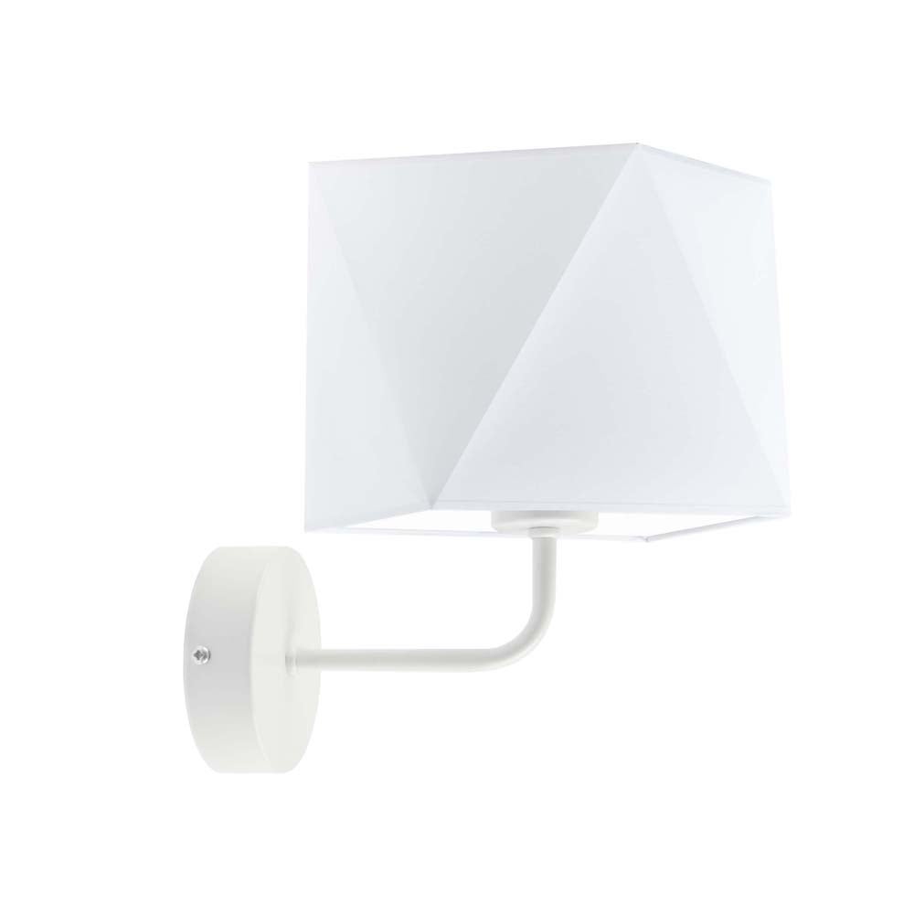 Kinkiet fajka lampa ścienna lampa na ścianę z abażurem diament BURNE