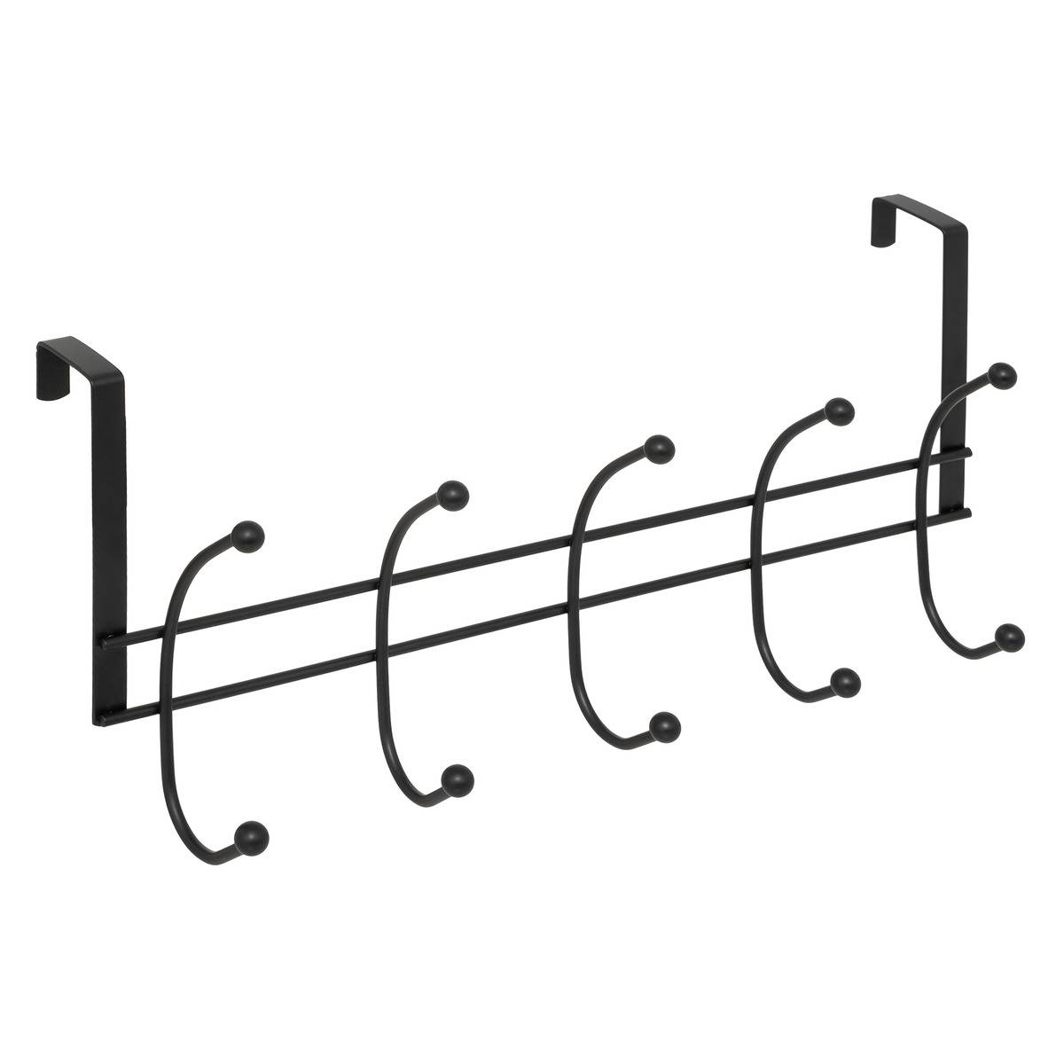 5 five simply smart 5five - appendiabiti in legno e metallo a 4 teste