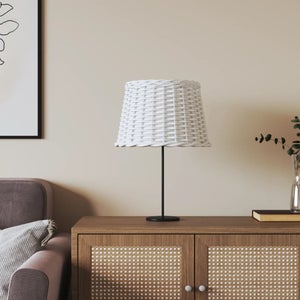 Abat-Jour Carré 20 Cm - Banci Firenze, Tissu Style Art Déco - Neuf