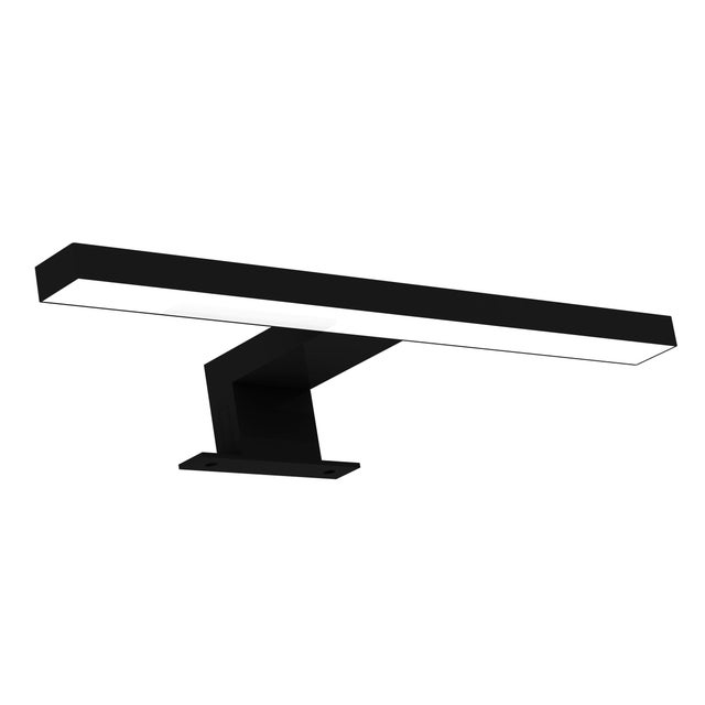 Applique LED pour miroir de salle de bain RIGEL 4,8 W - noir mat - 30 x 4,3 x 10 cm