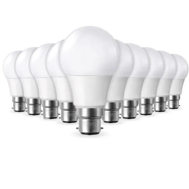 10 żarówek LED B22 11W odpowiednik 75W Temperatura barwowa: biały ciepły 2700K