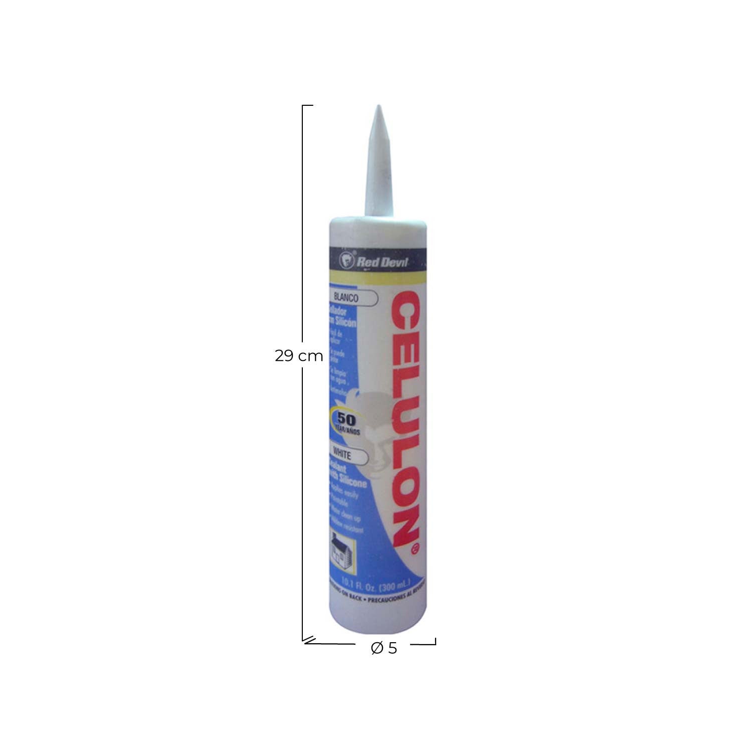 Mastic Joint Blanc 300ml Diable Rouge - 2