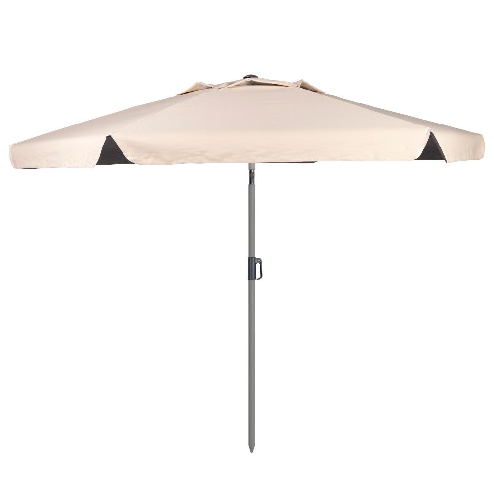 Aktive Guarda-sol de jardim grande hexagonal basculante marfim 230 cm UV50 - 7