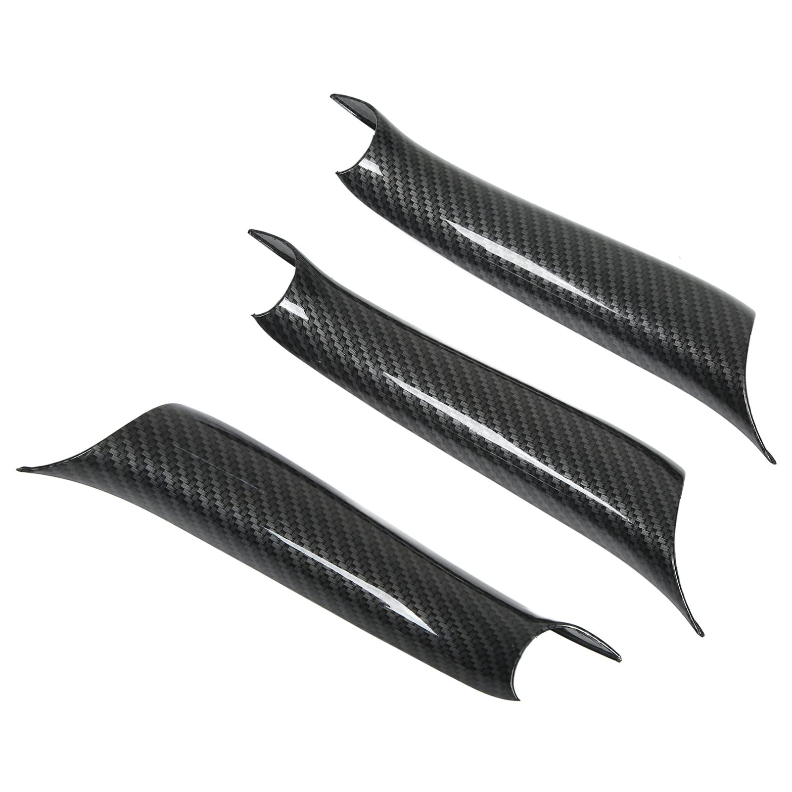 Lot De 3 Garnitures De Poign e De Porte Int rieure De Voiture En Fibre lot-de-3-garnitures-de-poign-e-de-porte-int-rieure-de-voiture-en-fibre