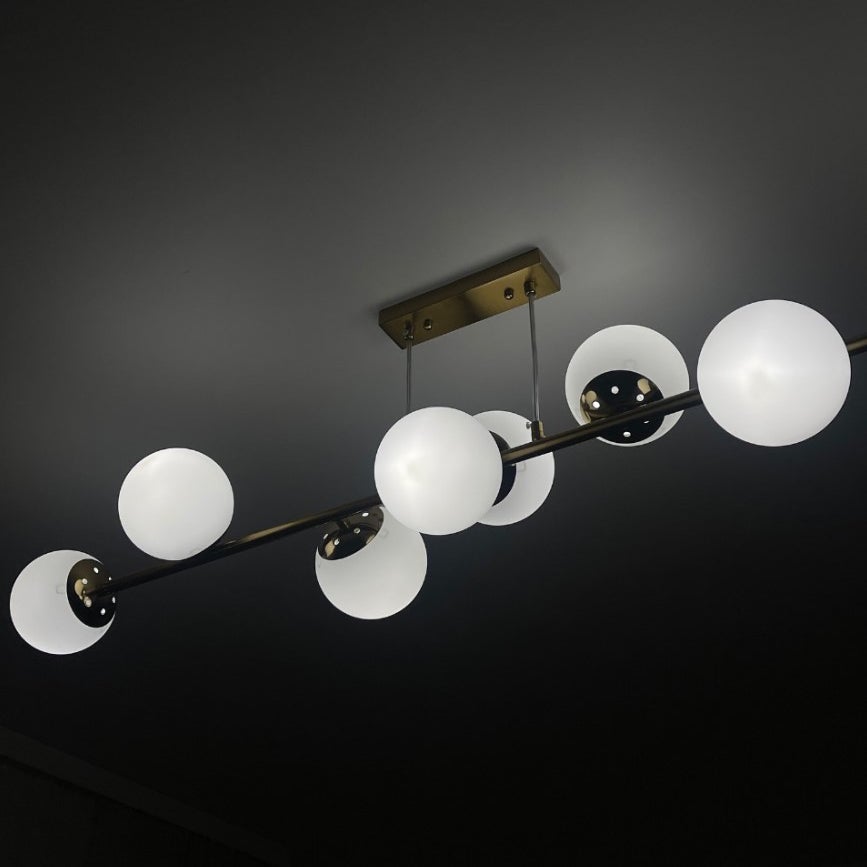 Lampa wisząca żyrandol Bali 8-punktowa E27 110 cm IP20 złota MasterLED - 4