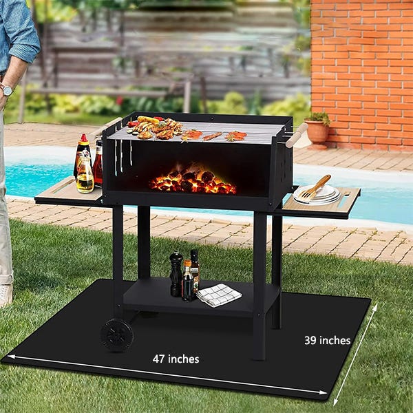 COM-FOUR® 2x Tappetino per Barbecue in Teflon - Tappetino da Forno Resistente al Calore - Pellicola per Griglia Antiaderente - Tappetino per Griglia e Cottura - Riutilizzabile (2 pezzi - nero COM-FOUR® 2x Tappetino per Barbecue in Teflon - Tappetino da Forno Resistente al Calore - Pellicola per Griglia Antiaderente - Tappetino per Griglia e Cottura - Riutilizzabile (2 pezzi - nero