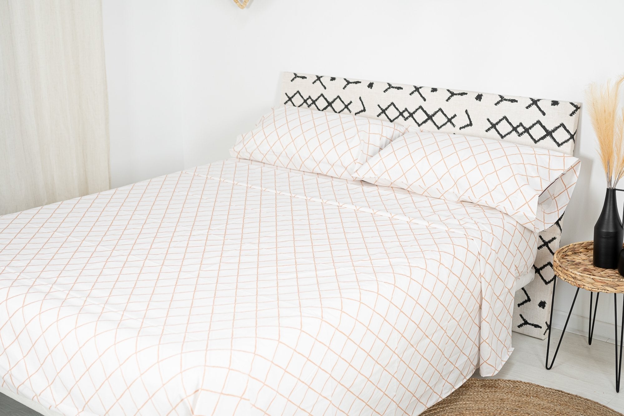 Ensemble de draps Rombos 3 pc 160x200 (Lit 160) Multicouleur - 5