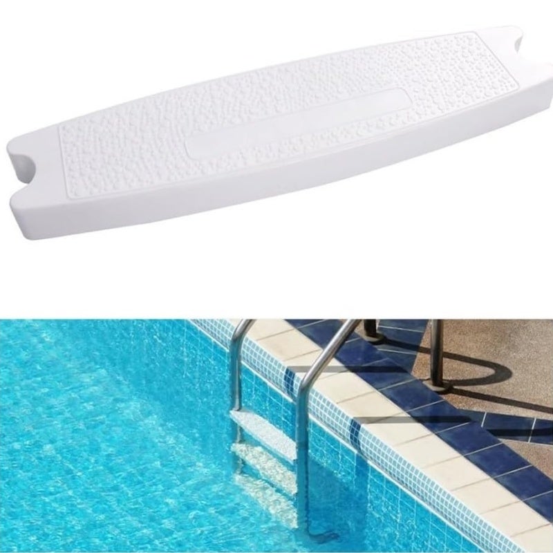 Scară de piscină antiderapantă | Siguranță din ABS ranforsat, groasă și durabilă, instalare ușoară, pachet de 3, 49,8 x 8,6 x 4,1 cm 3buc