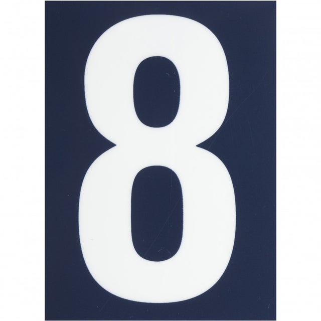 Numero di plastica 8