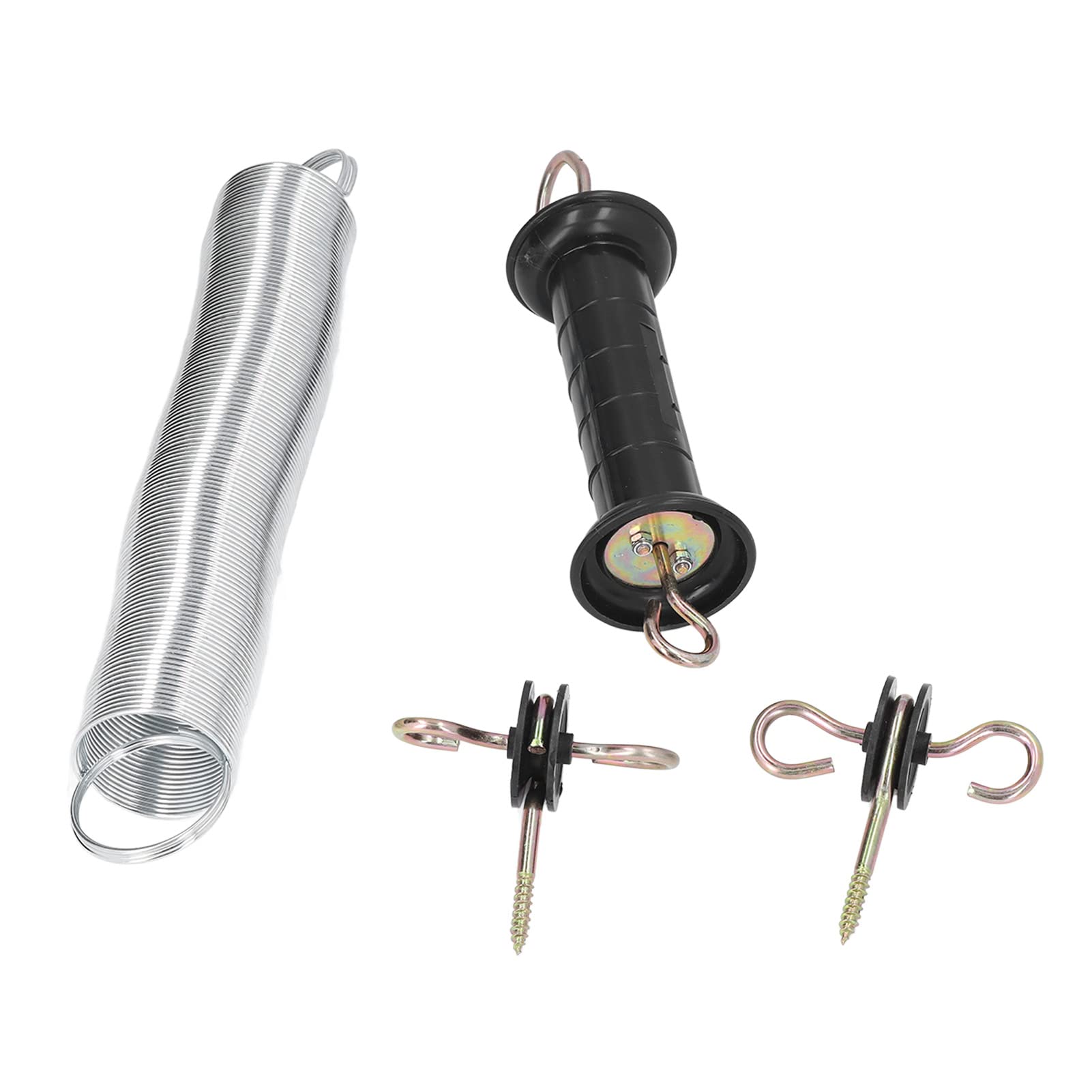 Kit Recinto Elettrico – 100 Isolatori Per Pali In Legno + Mandrino Avvitasvita, Resistente Ai Raggi UV, Per Animali