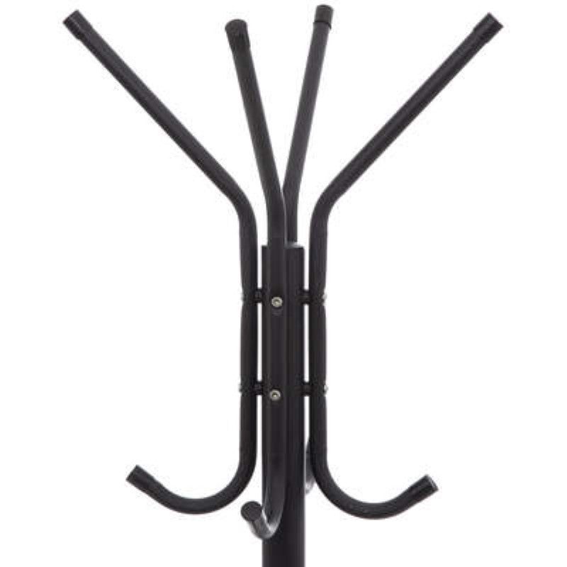 Porte-manteaux 8 crochets métal noir - 5five - 6