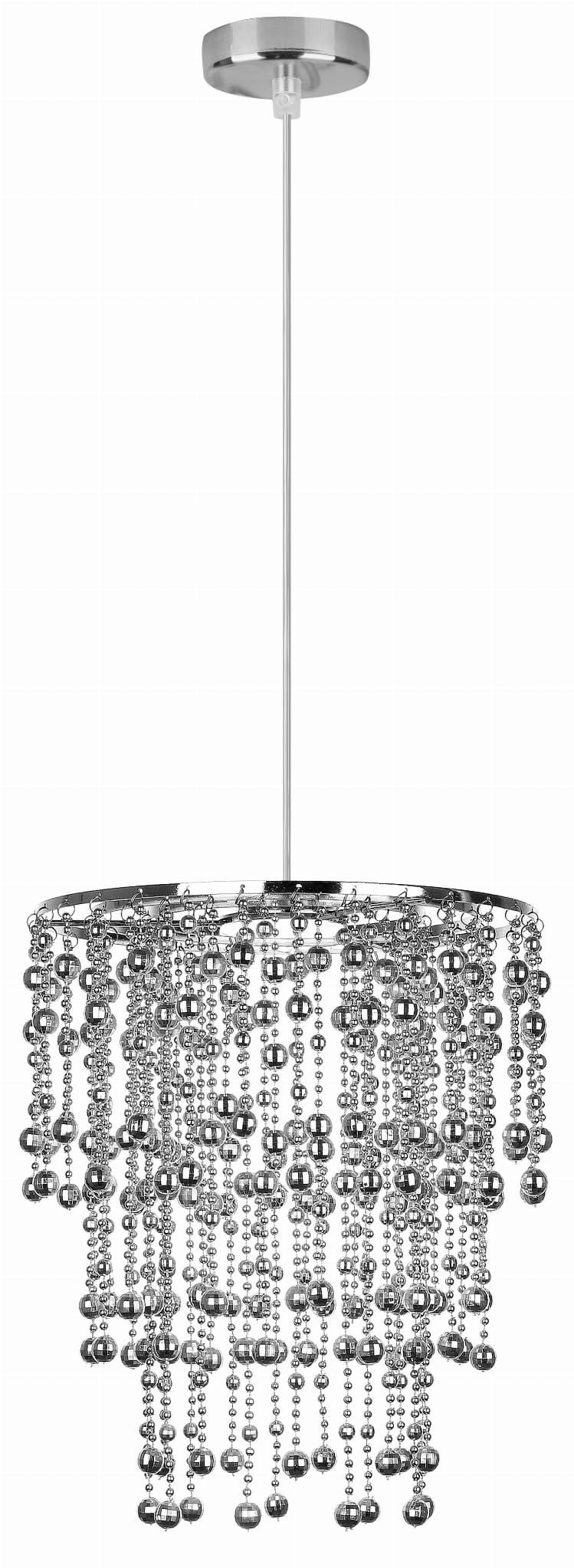 Lampa sufitowa Roni chromowana 1xE27x60W wym: 110 x 22,5 x 22,5 cm tworzywo sztuczne Candellux
