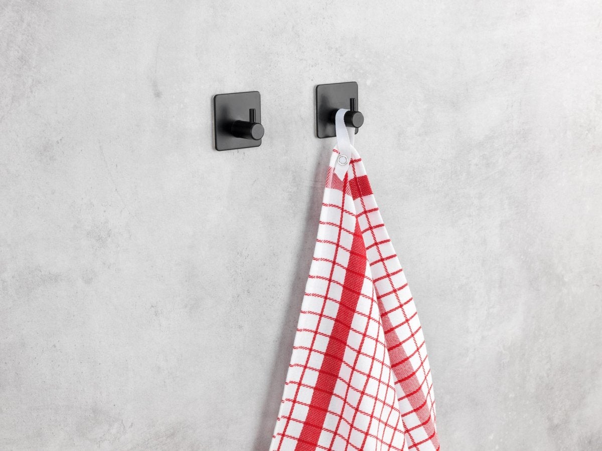 Cintre de salle de bain UREO, acier inoxydable, 2 pièces, WENKO, WENKO - 2