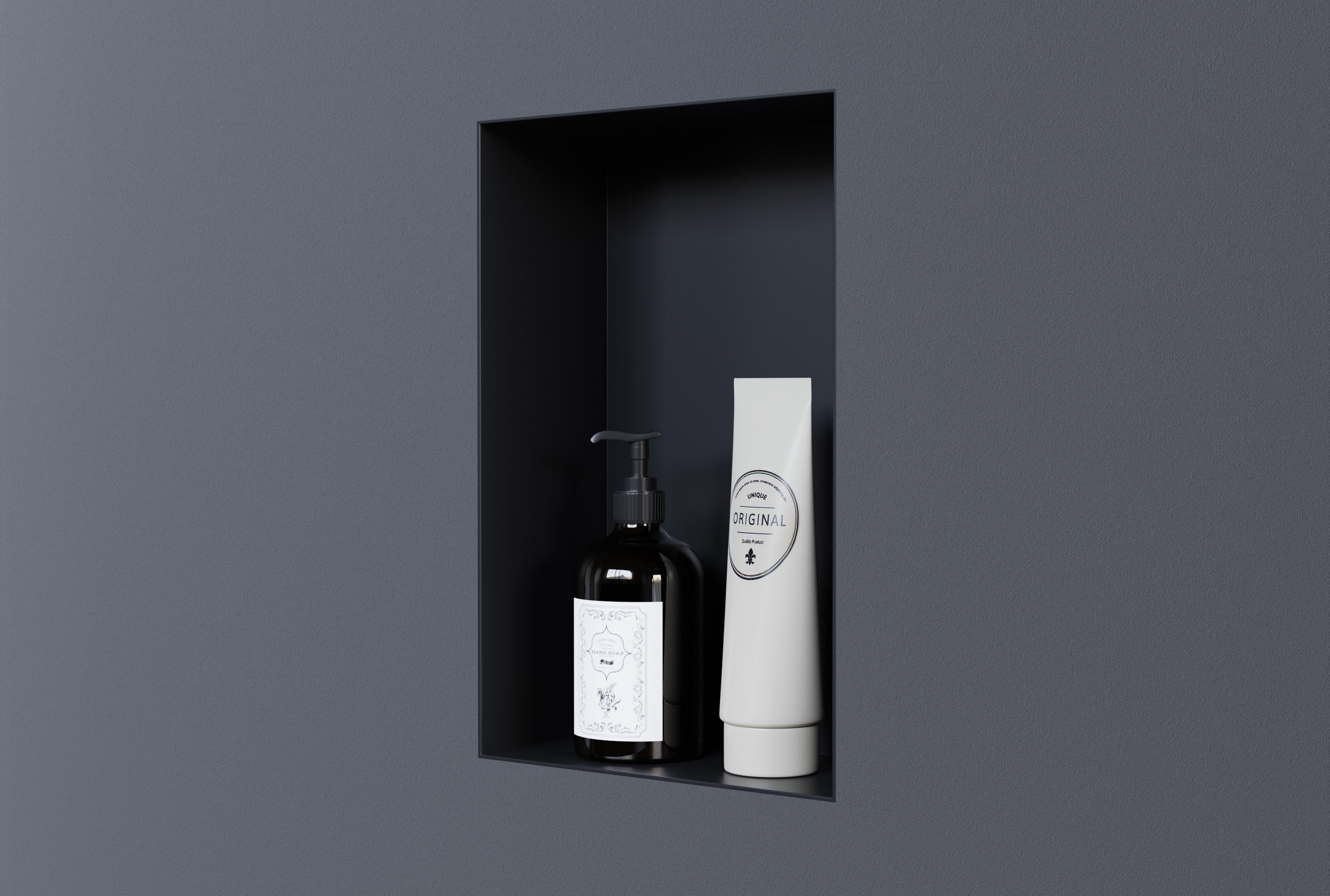 Nicchia Da Parete NT306010X In Acciaio Inox Con Faretti LED - 30 X 60 X 10 Cm  A X L X P Colore Selezionabile Bianco 2x Spot Einbaurahmen Wei Matt De 74527958